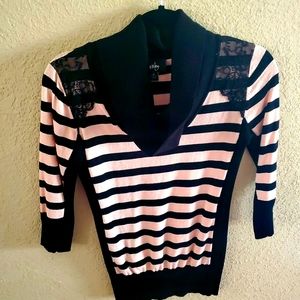 NWOT Medium Striped Sweater